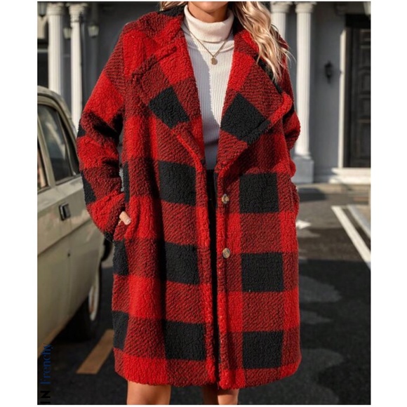 Plaid coat collection - Picture 2 of 3